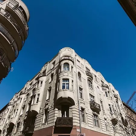 Lovely Purplish Heart Of The Apartment Budapest